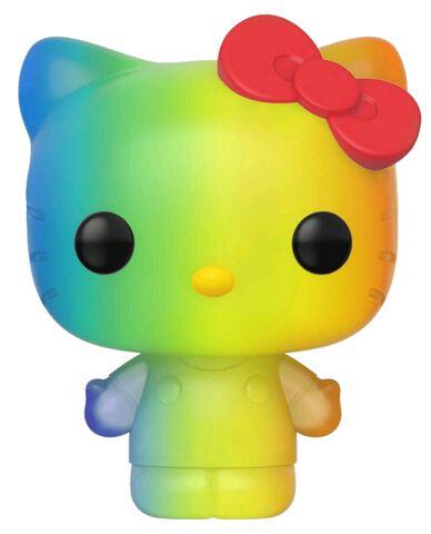 Figurine Funko Pop! N°28 - Hello Kitty - Pride 2020 Kitty Arc-en-ciel